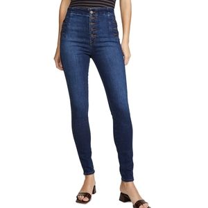 J Brand Natasha Sky High Skinny Jeans
